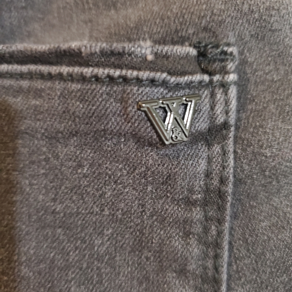Wit & Wisdom Bootcut Jeans Black Denim High Rise Comfort Stretch Size 8 - Picture 8 of 10